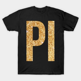 Gold Pi T-Shirt